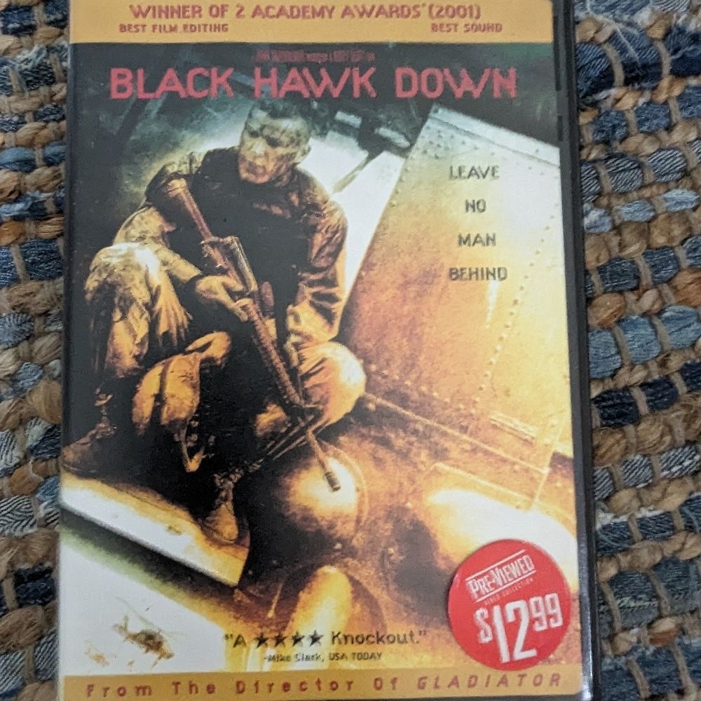 Black Hawk Down (DVD, 2001)